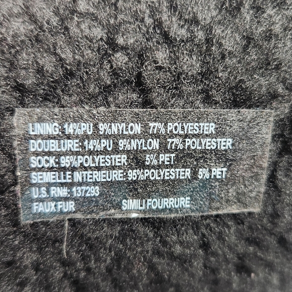 Clarks Unstructured Womens UN ELDA HI Black Suede Waterproof Long Boots Size 6.5 - Picture 6 of 10